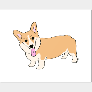 Corgi Posters and Art